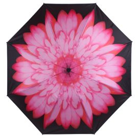 Everyday Reverse Folding Umbrella Pink Daisy